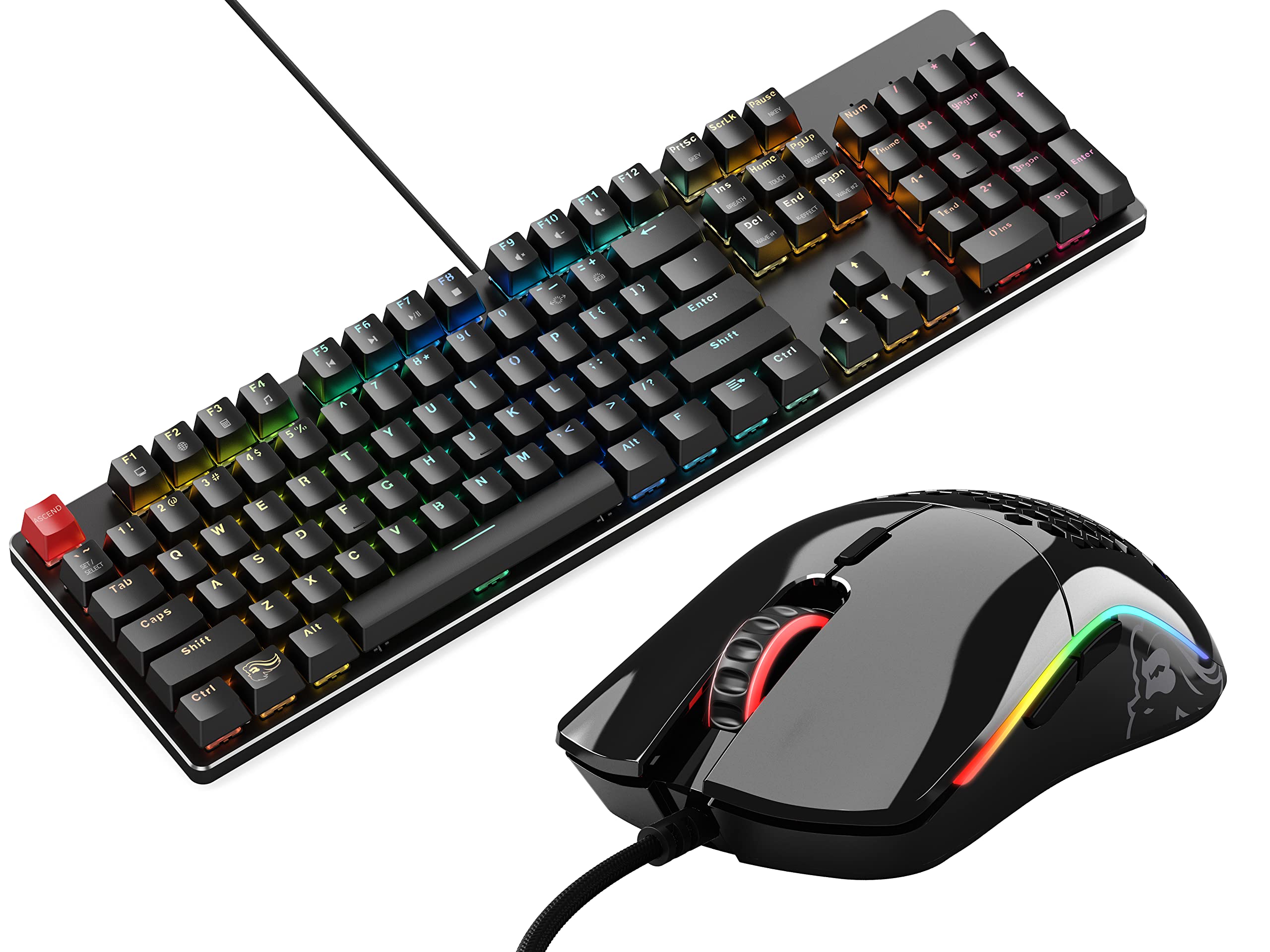 Buy Gaming Keyboard and Mouse Combo Glorious GMMK 100 Backlit RGB