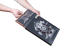 Vista 6 de Hexers Pantalla Game Master, compatible con Dungeons and Dragons, DND DM Pathfinder RPG Role-Playing, 4 paneles personalizables insertos incluidos