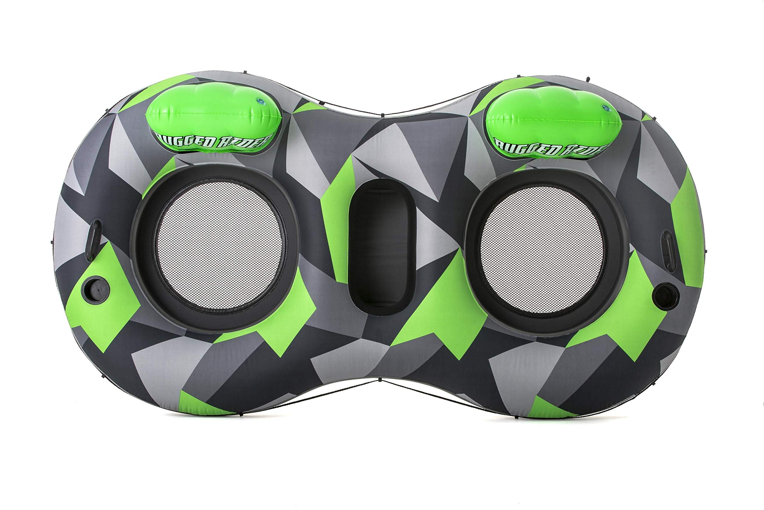 Bestway Hydro-Force 2-Personen Schwimmring mit Rückenlehne „Rugged Rider II“ 251 x 132 cm