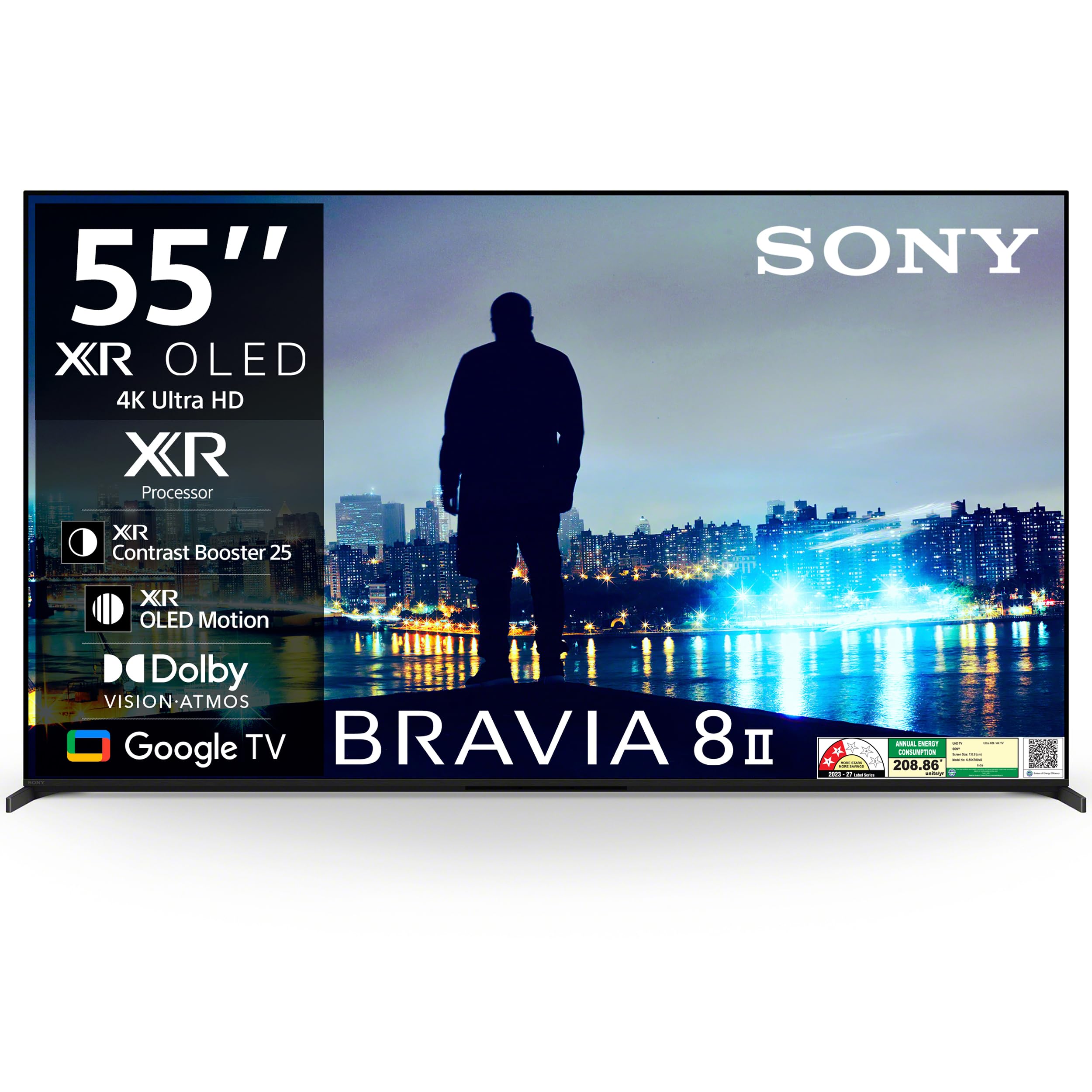 Sony 139 cm (55 inches) BRAVIA 8M2 Series 4K Ultra HD Smart OLED Google TV K-55XR80M2-image-47