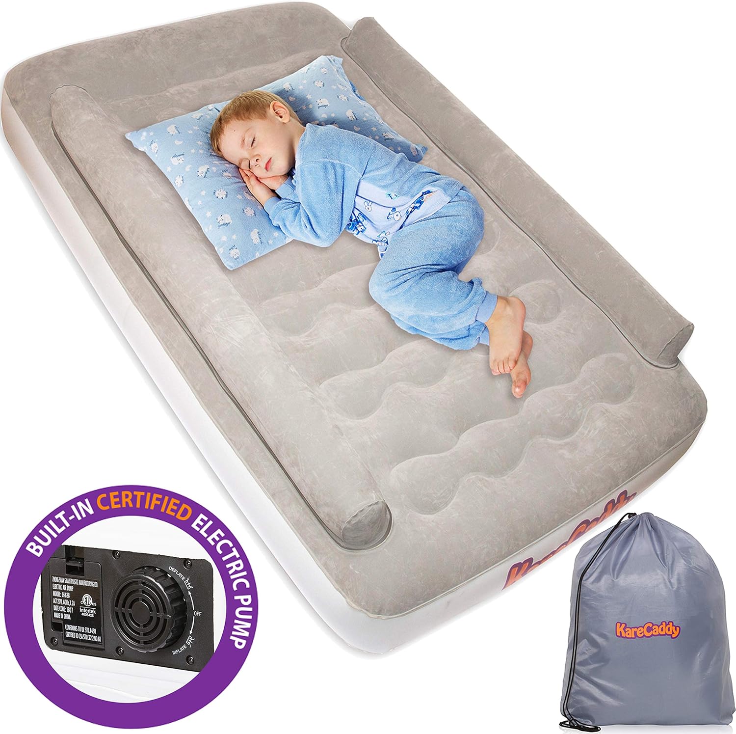 Toddler Air Mattress With BuiltIn Pump at Marie Alvarado blog