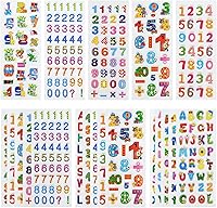 Vista 9 de 24 hojas (más de 500 unidades), calcomanías 3D hinchadas para niños pequeños, hojas de calcomanías preescolares a granel para recompensa