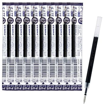 Amazon | ゼブラ ジェルボールペン替芯 サラサ JF-0.7芯 ブルー