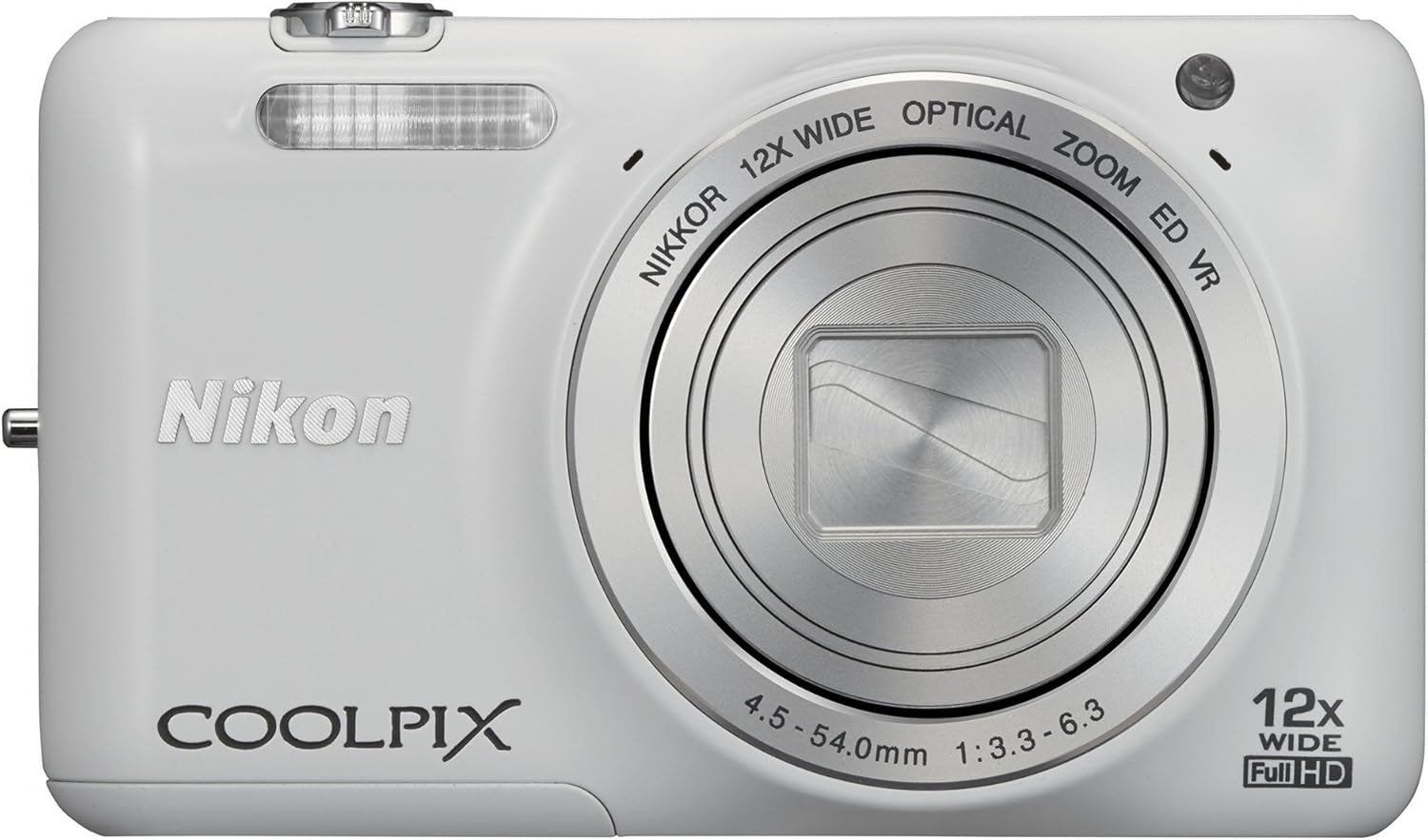 Buy Nikon Coolpix S6600WH Natural White Online Australia | Ubuy
