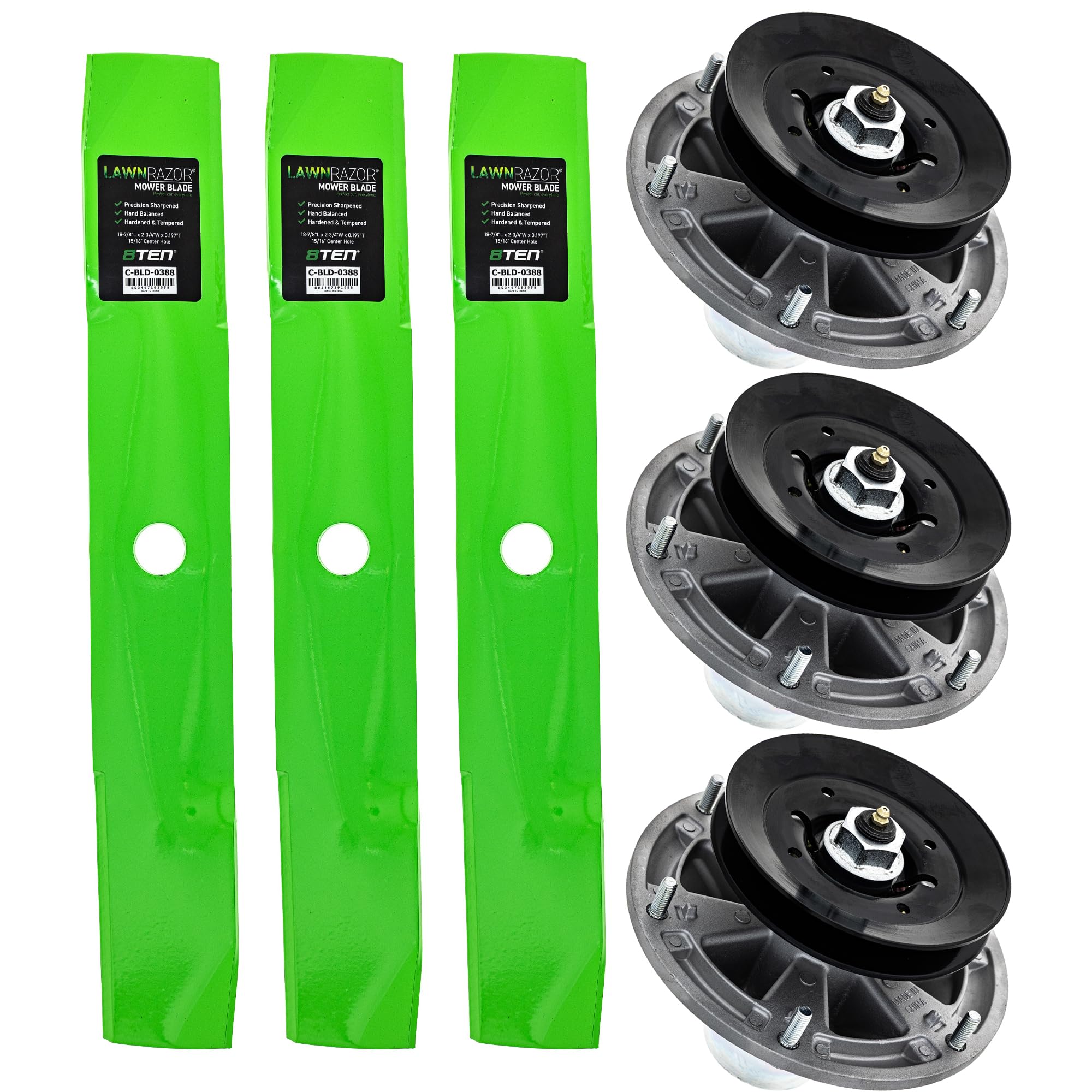 D-13 Amazon.com: 8TEN Blade Spindle Kit for John Deere Ztrak Z730M