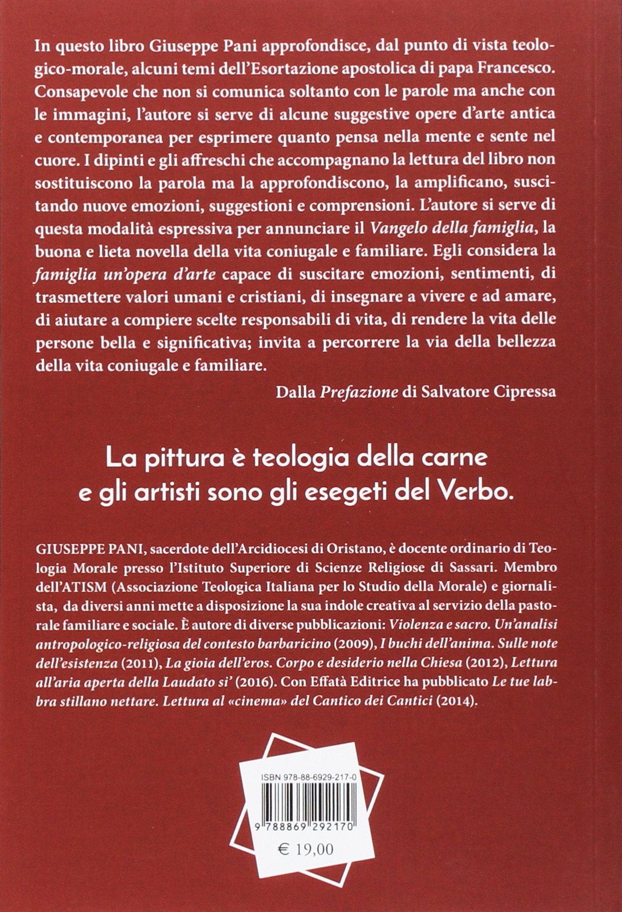 Famiglia: un'opera d'arte. Riflessioni sull'Amoris laetitia attraverso i grandi pittori