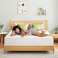Vista 8 de EGOHOME Colchón de espuma viscoelástica individual XL, colchón de cama de 10 pulgadas en una caja con gel de té verde refrescante, alivia la presión