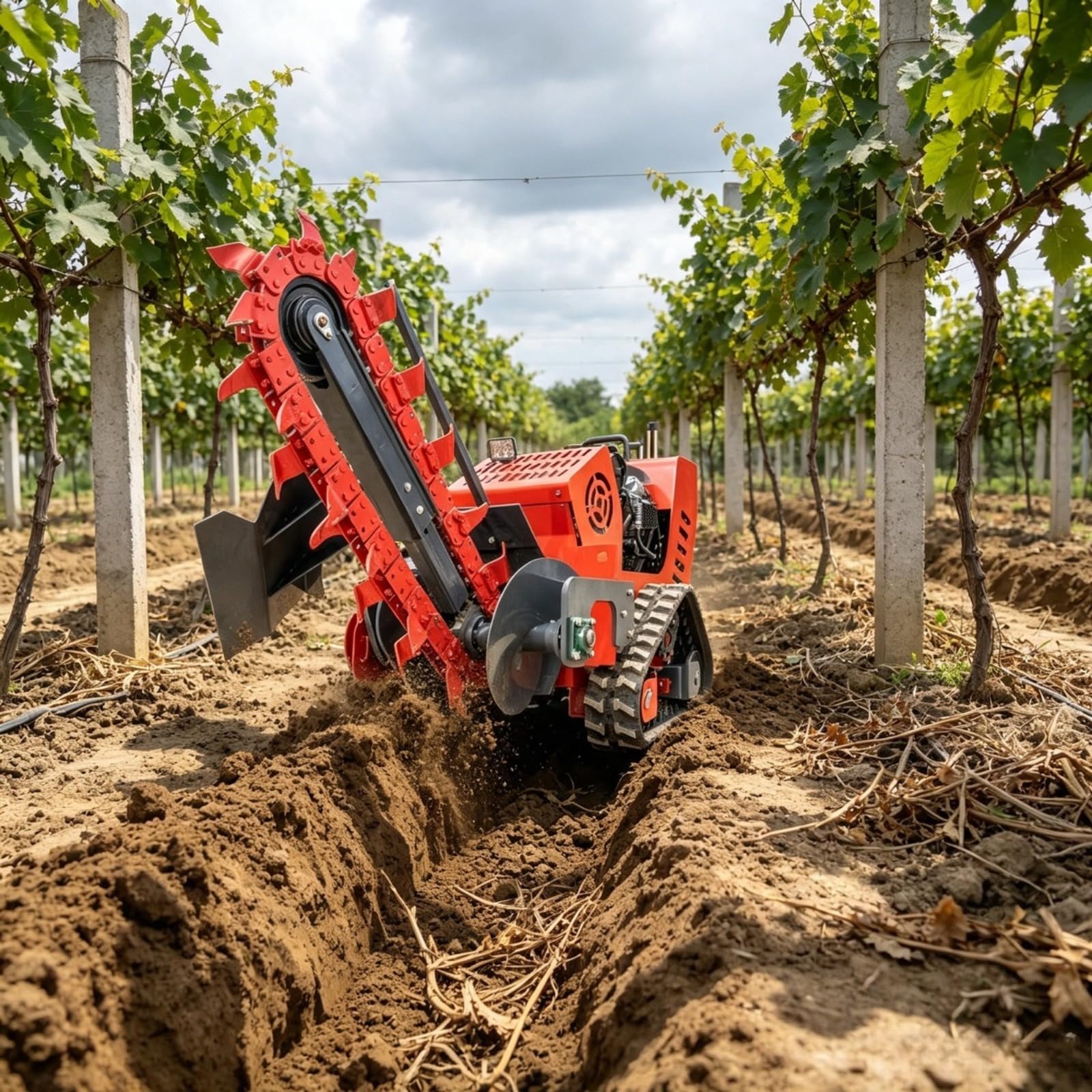 Mini-Landwirtschaftliche Grabmaschine für Gartenanwendung