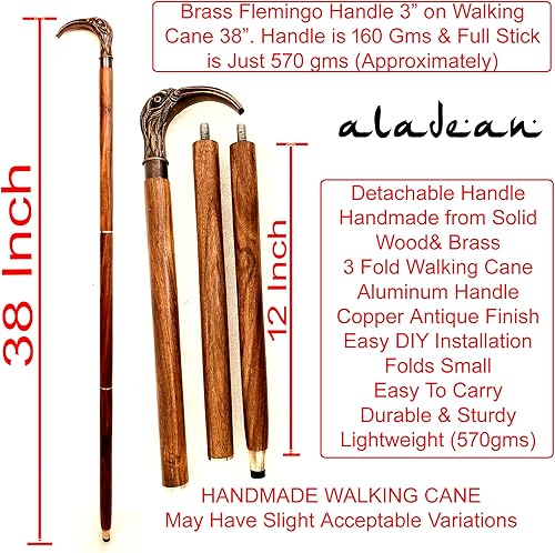 Miniatura 8 de Bastón para caminar, hecho a mano, de madera, ergonómico, elegante, bastones para hombres, bastones para mujeres, para ancianos, únicos, de madera