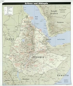 Gifts Delight Laminated 24x28 Poster Economic Map - Ethiopia Introduction