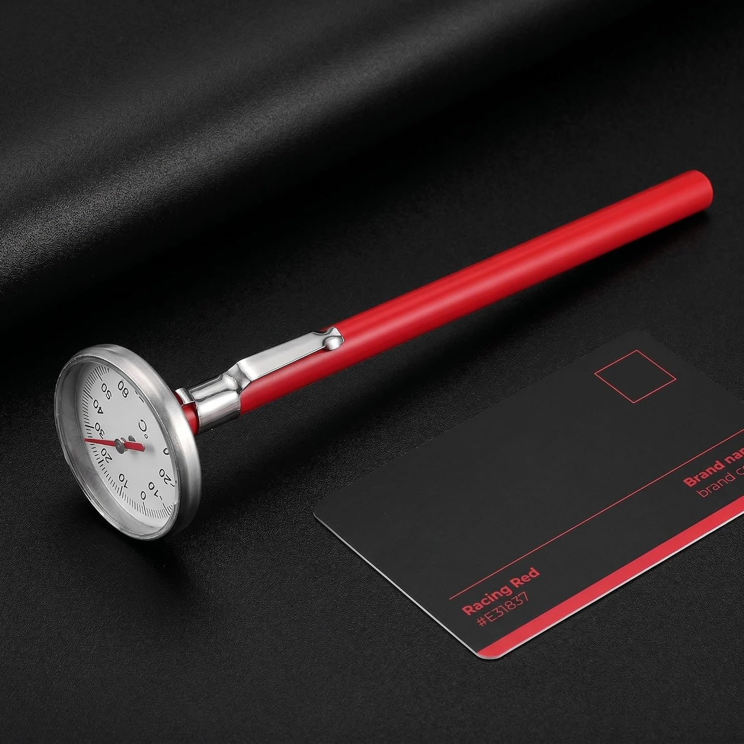 Mechanical Dial Thermometer 4pcs 40 to 70°c with Clip