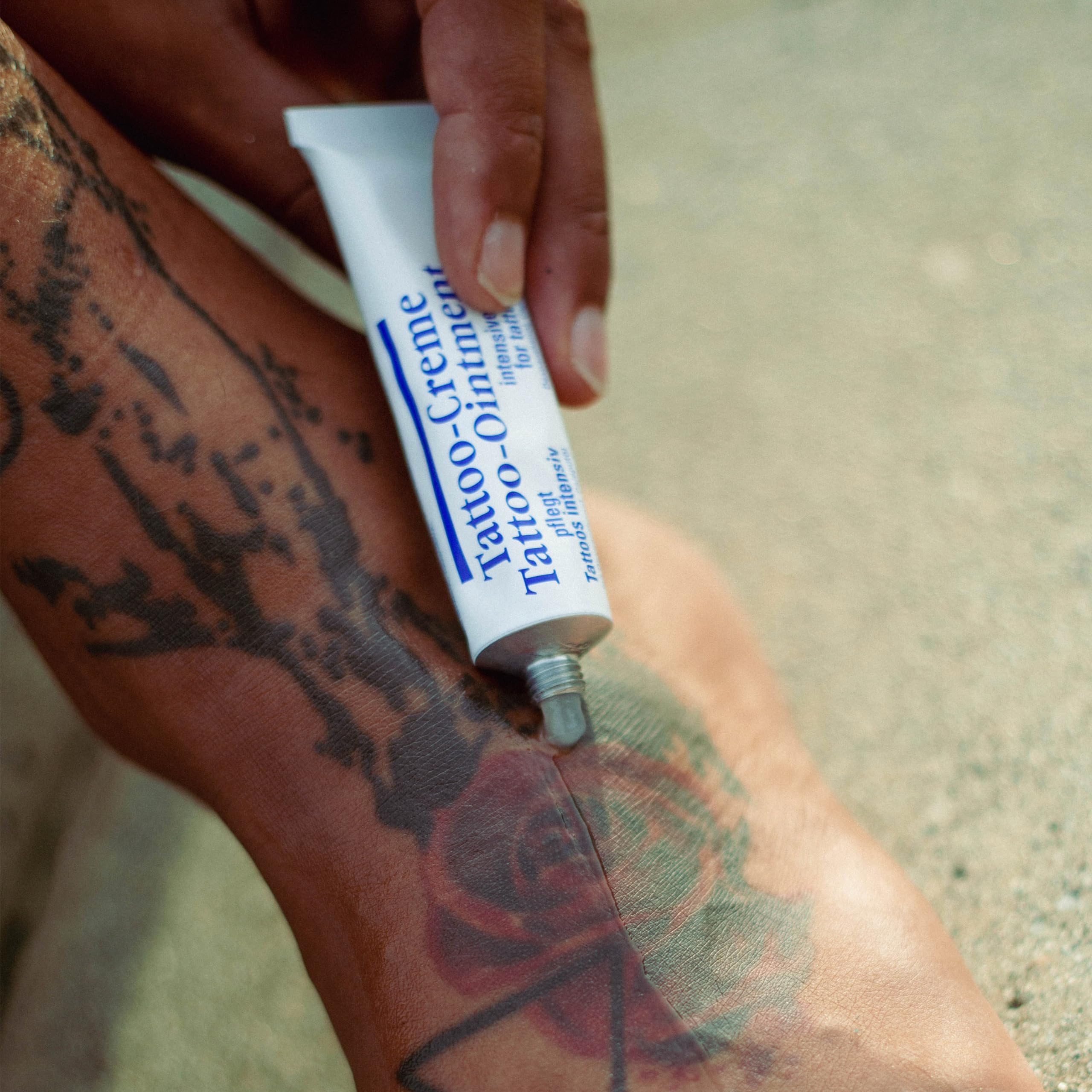 Crema Pegasus Pro para tatuajes con aceite de cajeput, 2 x 25 ml