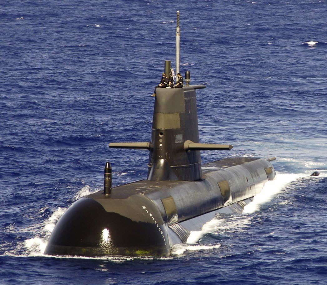 Old Modern Handicrafts Australian Collins Class Submarine 30 Inches Model (30L x 6W x 6H) – Handmade Nautical Décor Gift