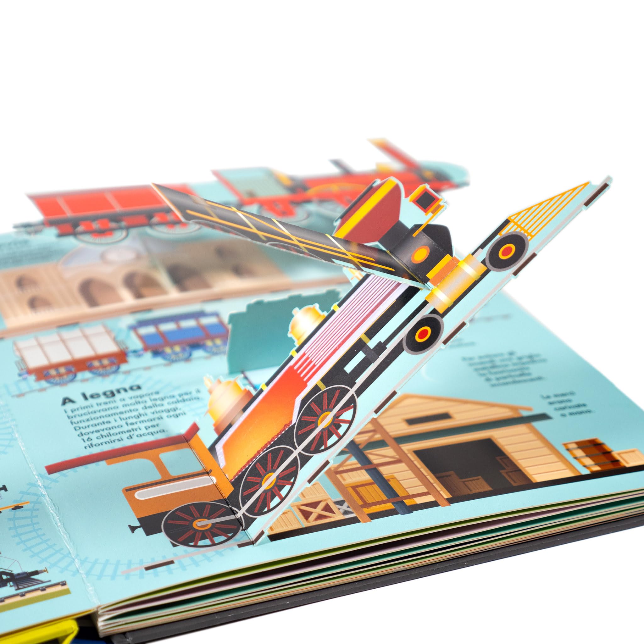 Treni. Il libro dei flip-flap. Ediz. a colori