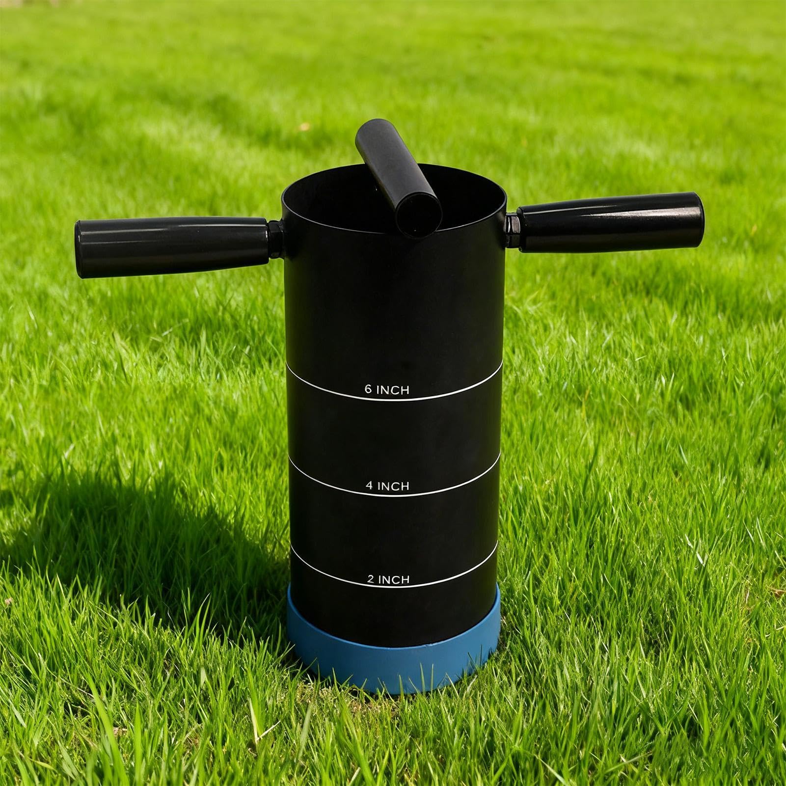 Golf-Lochschneider-Werkzeug – tragbarer Grasstopfer mit abnehmbarem Griff, verstellbarer Rasengräber | Hilfreiches Design für den Outdoor-Rasenlochmacher für den Putting-Green-Kurs-Übungsaufbau im Hin