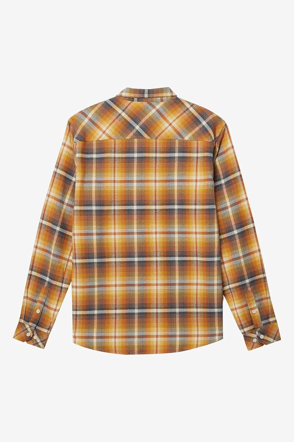 O'NEILL Mens Whittaker Long Sleeve Button Up Shirt, Cream, M