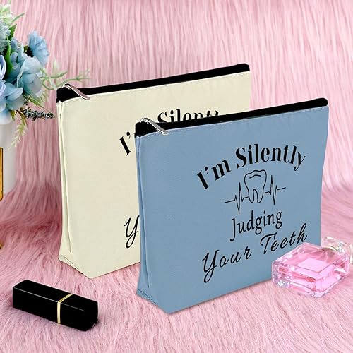 Miniatura 7 de Regalo para dentistas para mujeres, bolsa de maquillaje, regalo dental para mujeres, regalo para asistente dental, regalo de higienista dental,
