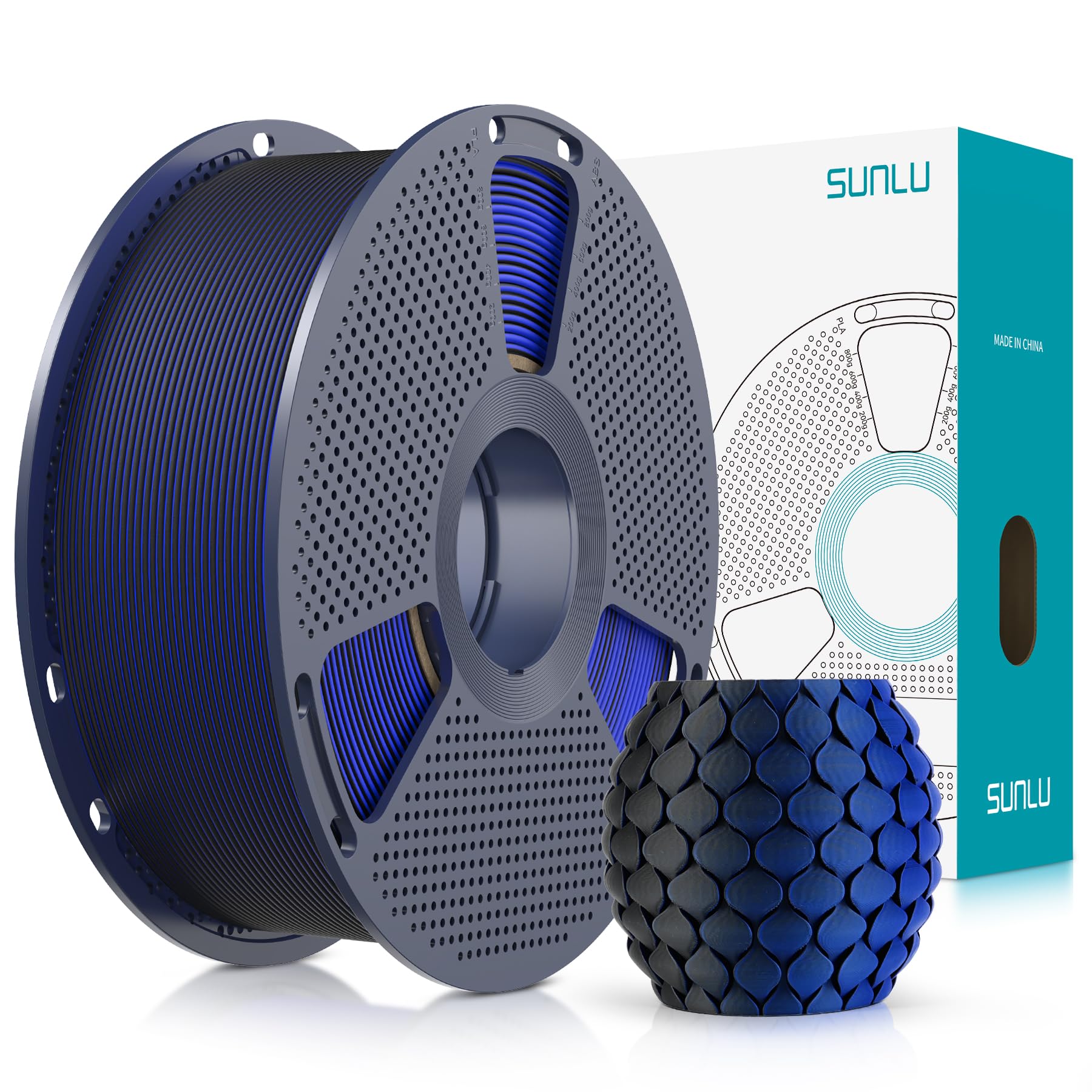 SUNLI PLA Mattes 3D-Drucker Filament,3D Druck PLA Filament 1.75mm