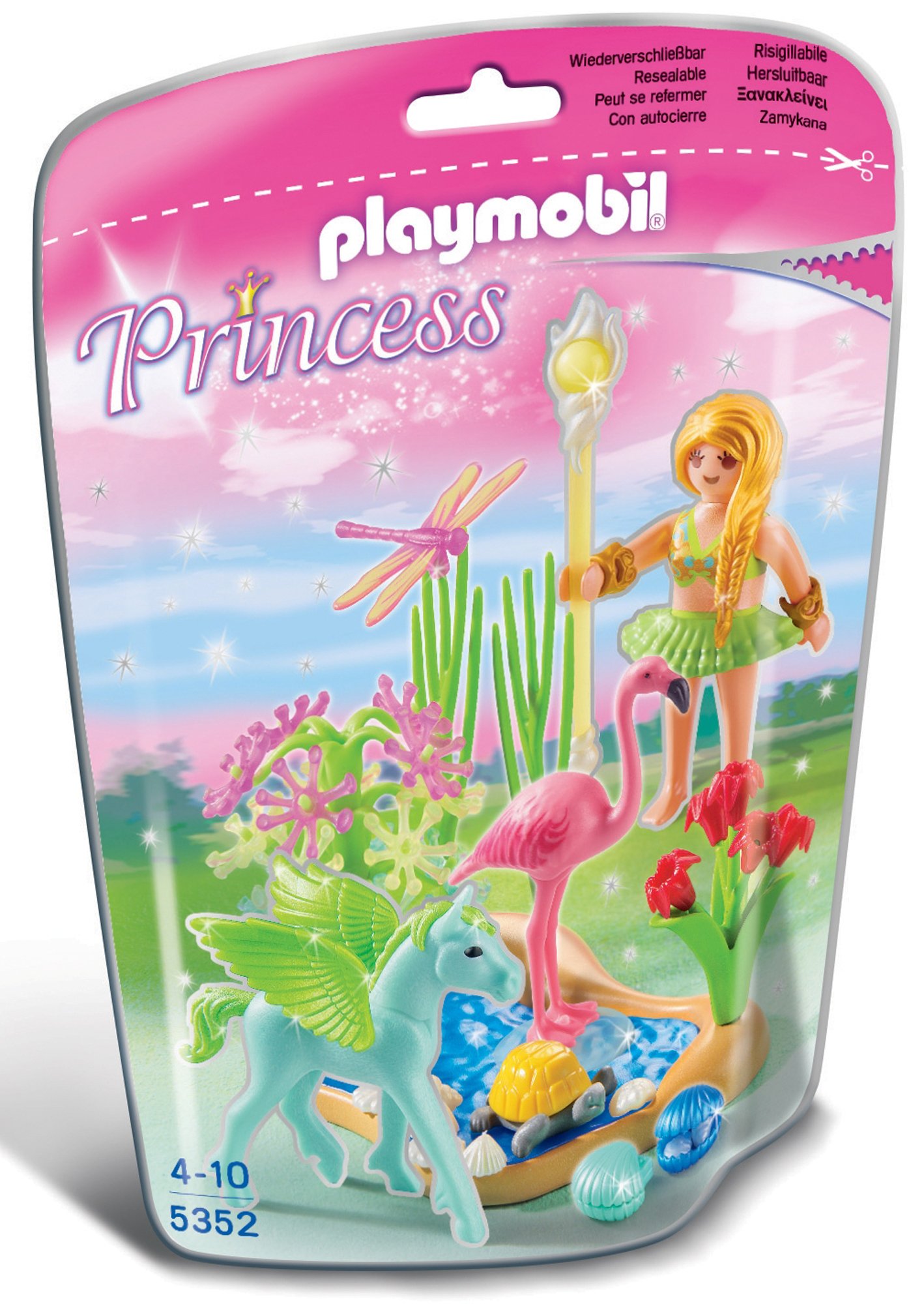 Playmobil 5352 FAiry 'Summerwind' with baby pegasus, Fun Imaginative Role-Play, PlaySets Suitable for Children Ages 4+