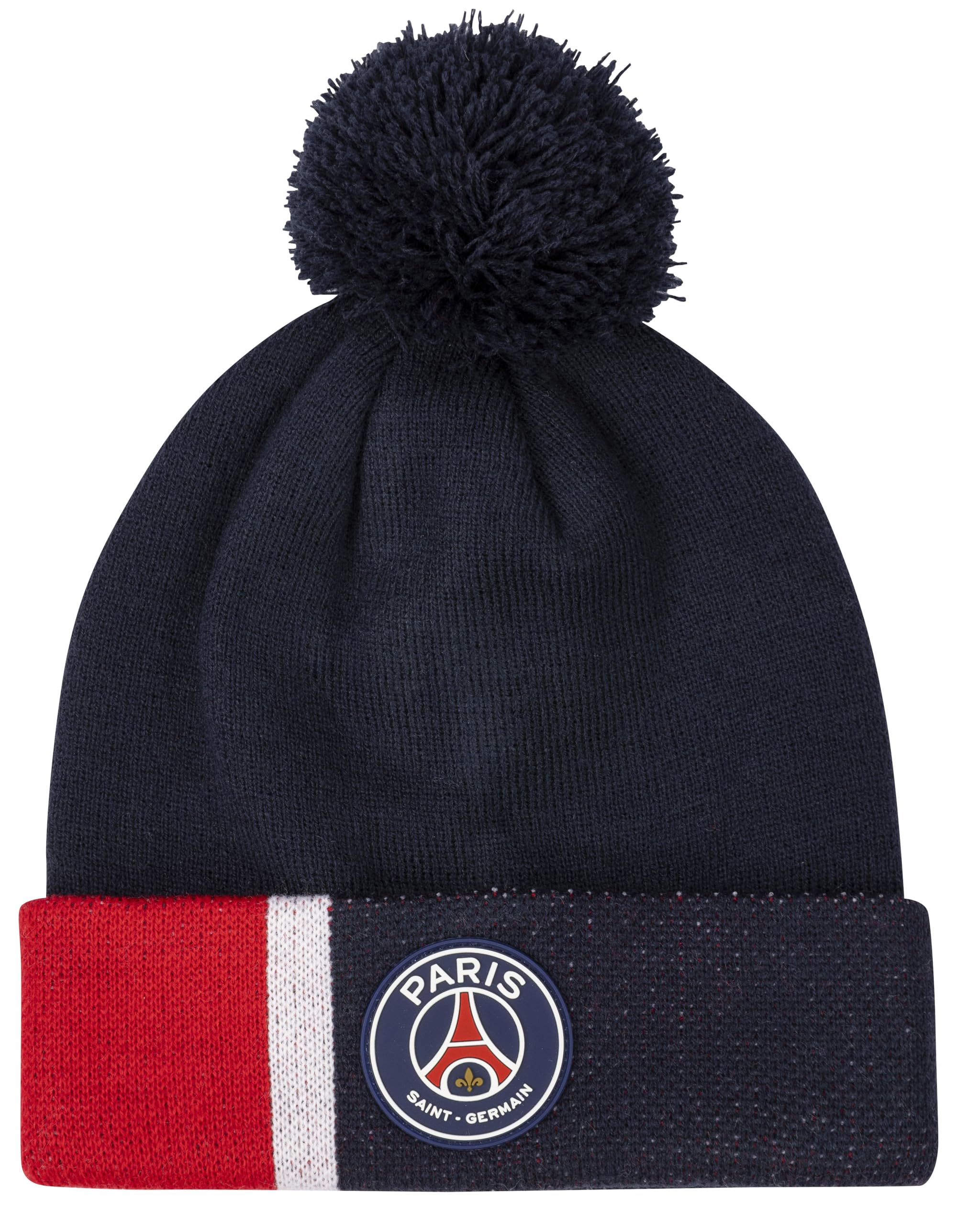 PSG Bonnet Pompon Enfant Collection Officielle Paris Saint Germain