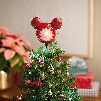 【レア】DISNEY MINNIE CHRISTMAS TREE TOPPER 8