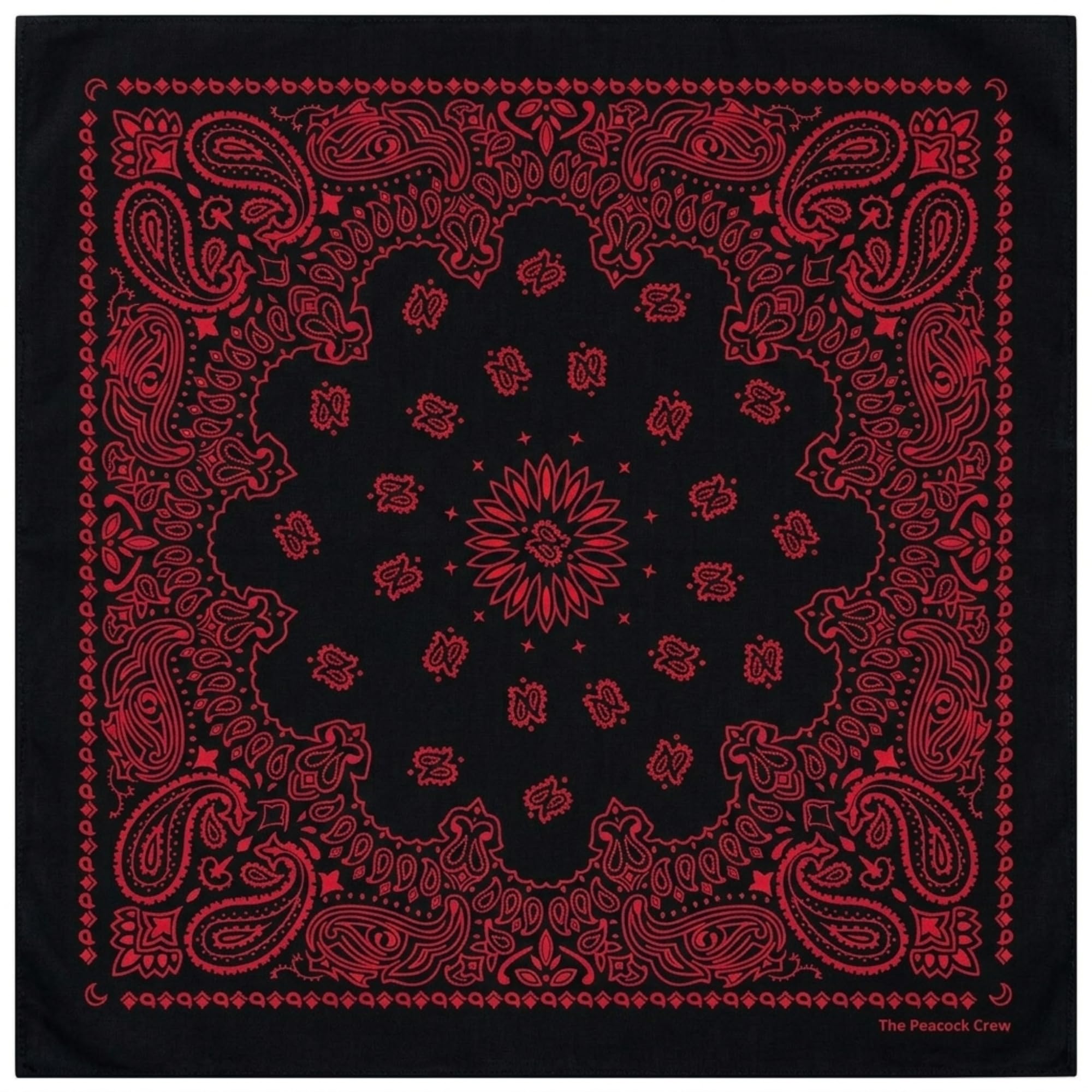 Unisex Adult Peacock Bandana (pack of 1)