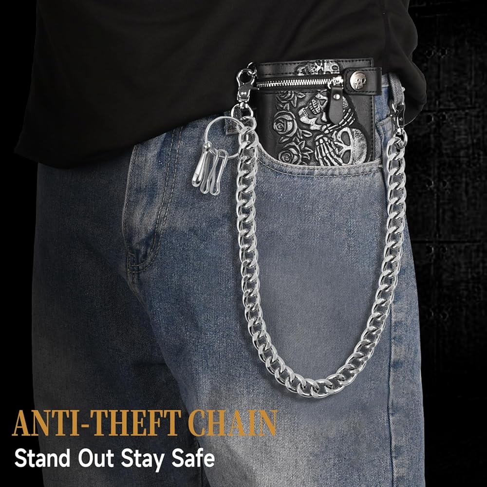 Amazon.com: Wallet Chain Punk Jeans Chain Pants Chain Belt