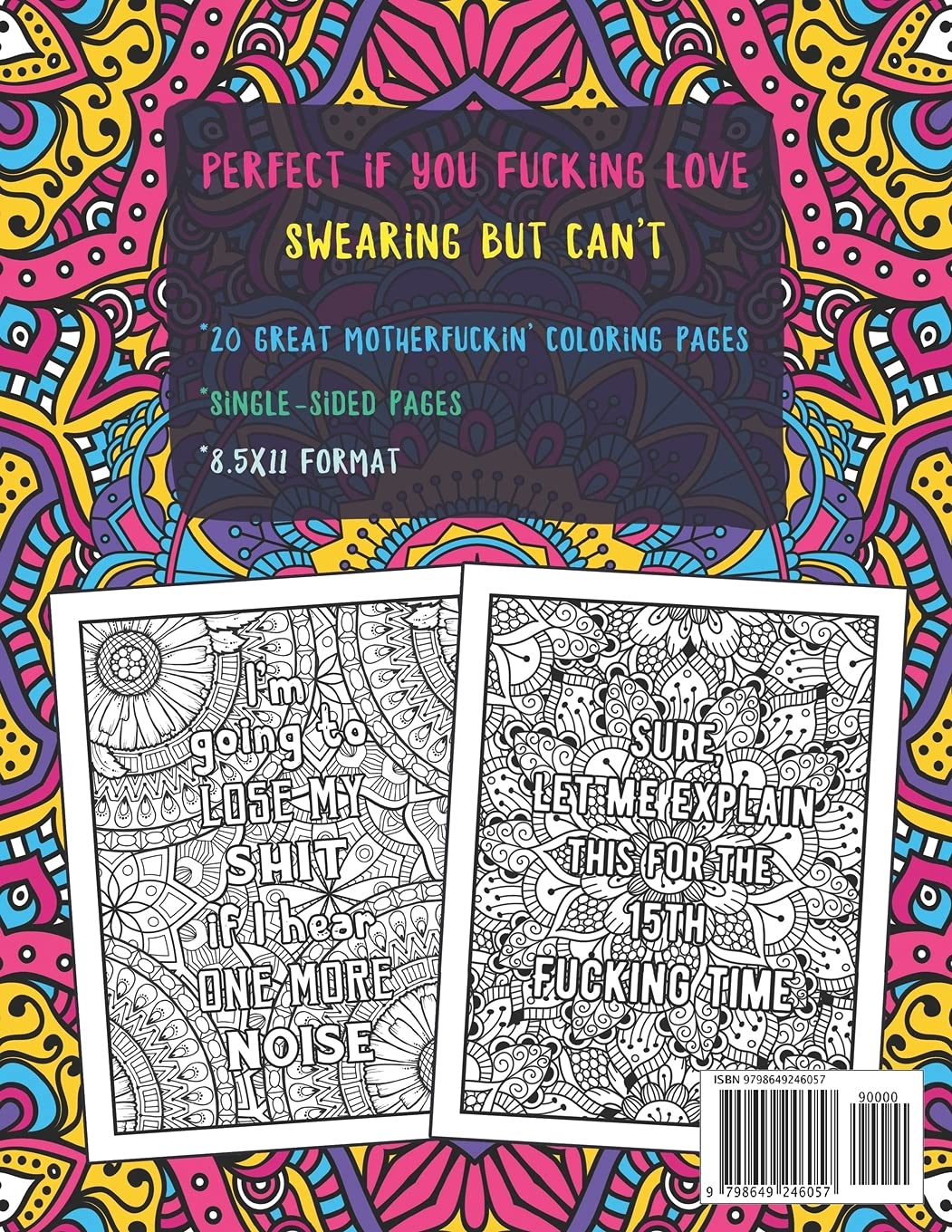 What Teachers Really Want to Say But Can't: Swear Word Coloring Book for Adults with Teaching Related Cussing