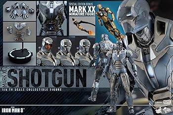 【超美品】ホットトイズ アイアンマン マーク30 ショットガン アベンジャーズ 美品 ホットトイズ アイアンマン マーク30 ショットガン
