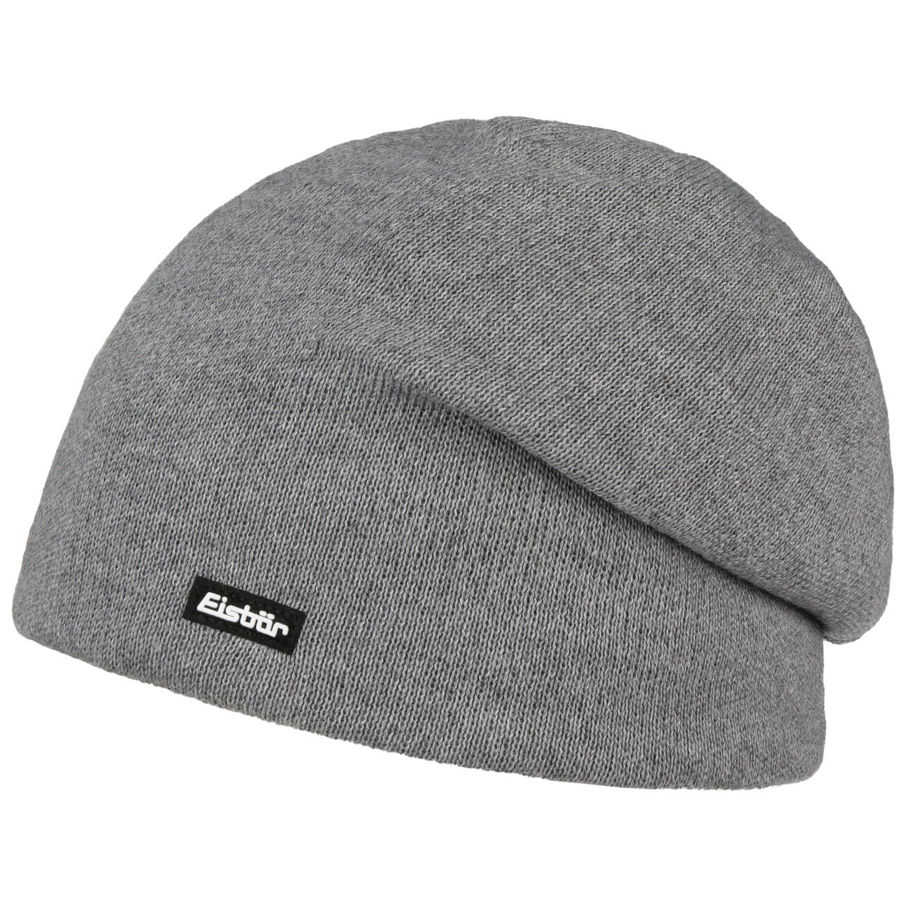 Eisbär Men's Grey Ogle Oversize Knit Beanie By
