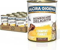Vista 1 de Wet Cat Food, Receta de pavo en salsa – Comida completa y equilibrada para gatos adultos, sabor rico y textura suave, latas de 11.99 onzas
