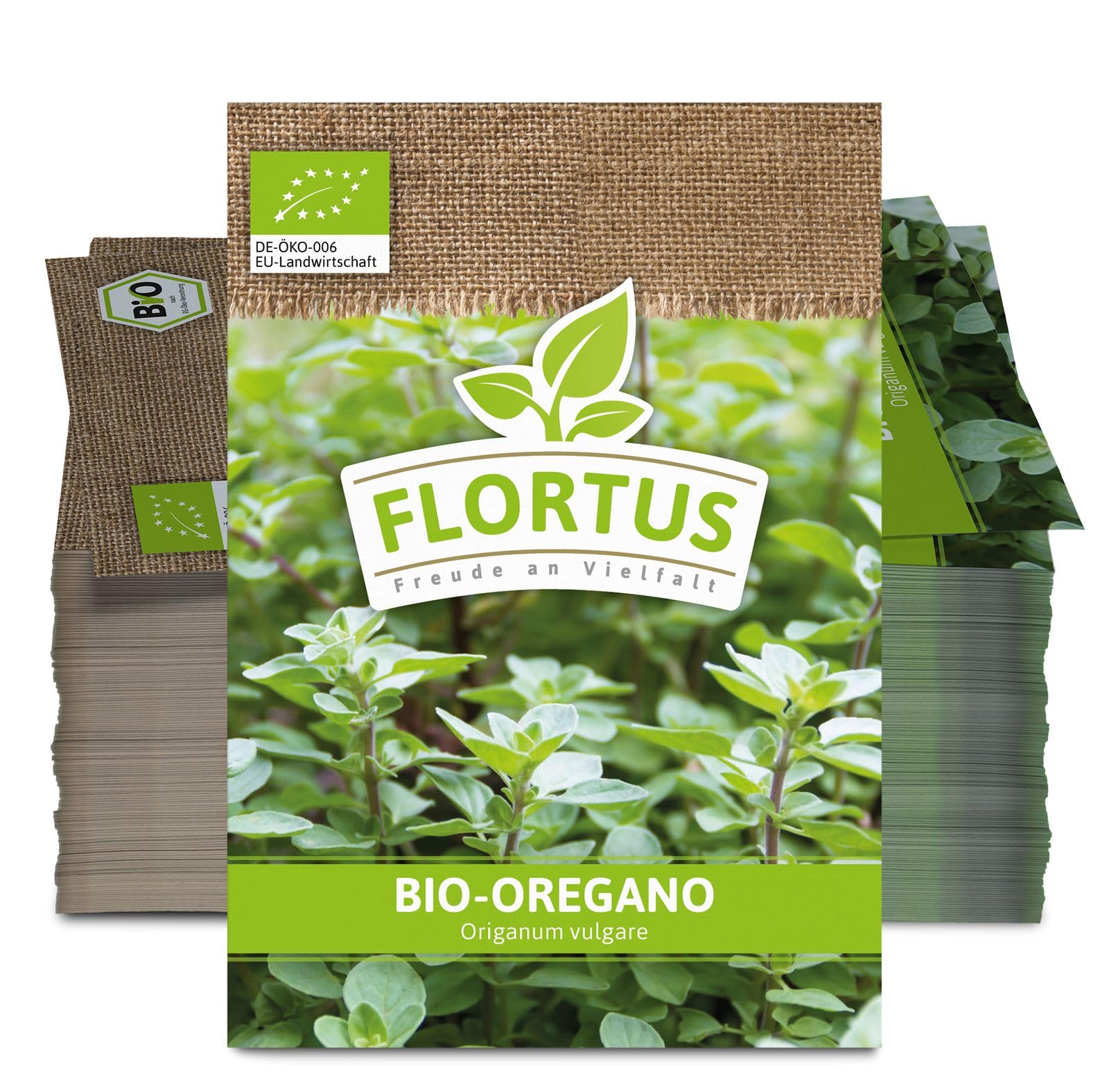 FLORTUS 2000-0197-100x Oregano (100 Tütchen) (BIO Oreganosamen)