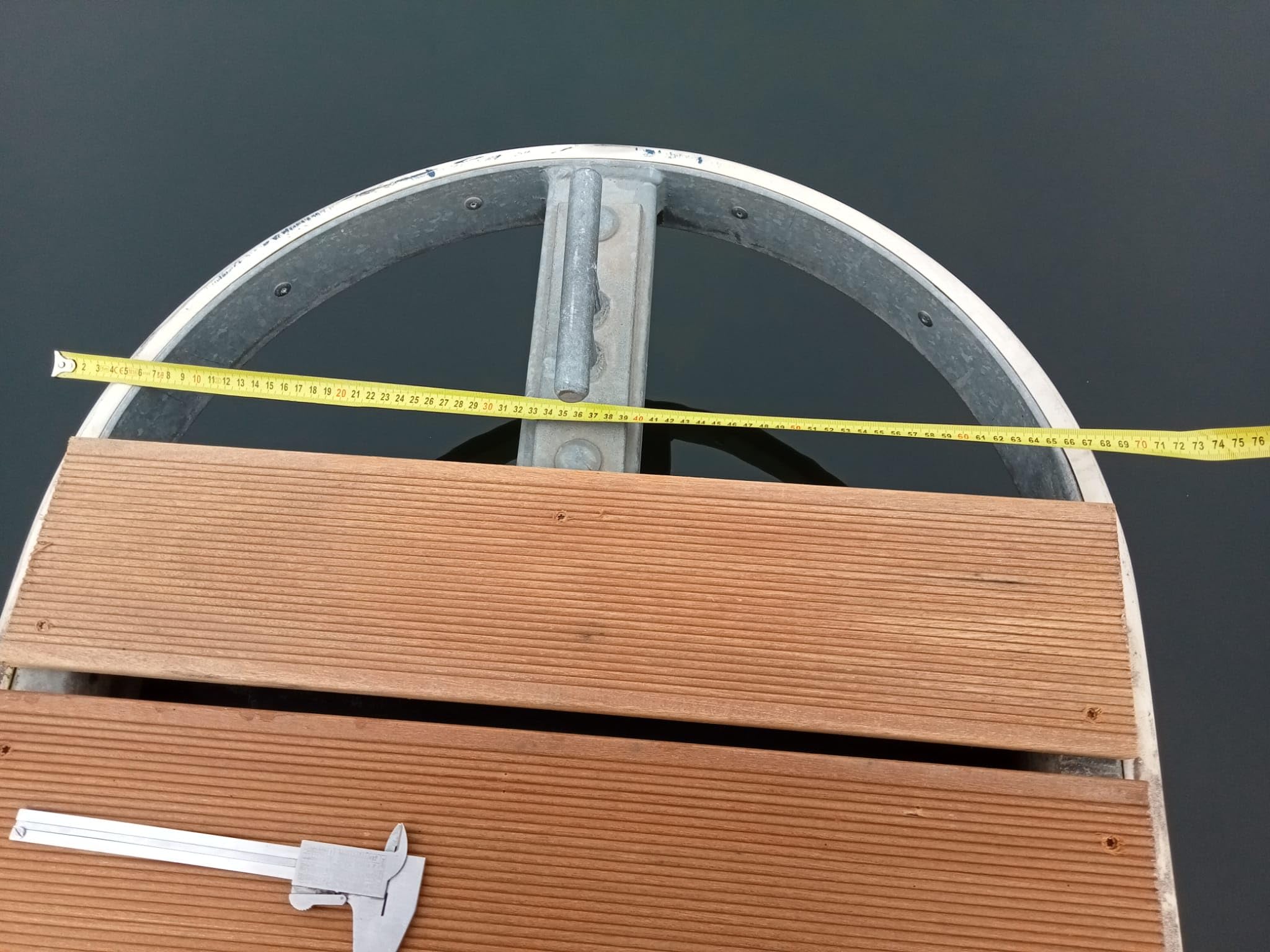 Marina 12 Y-BOOM, CREA-FORM EVA, déflecteur de pont EVA