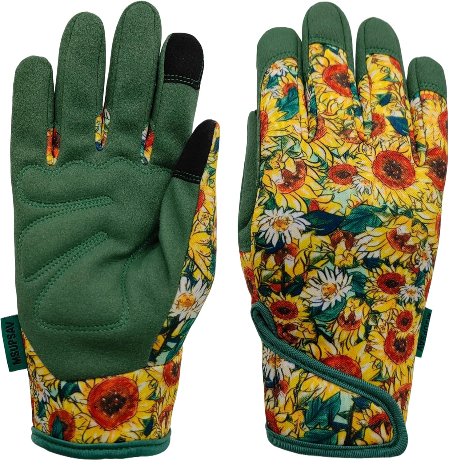 Gardening Gloves for Weeding,Synthetic Leather Garden Glove for Digging, Planting,Pruning,Work Gloves Womens,Gifts