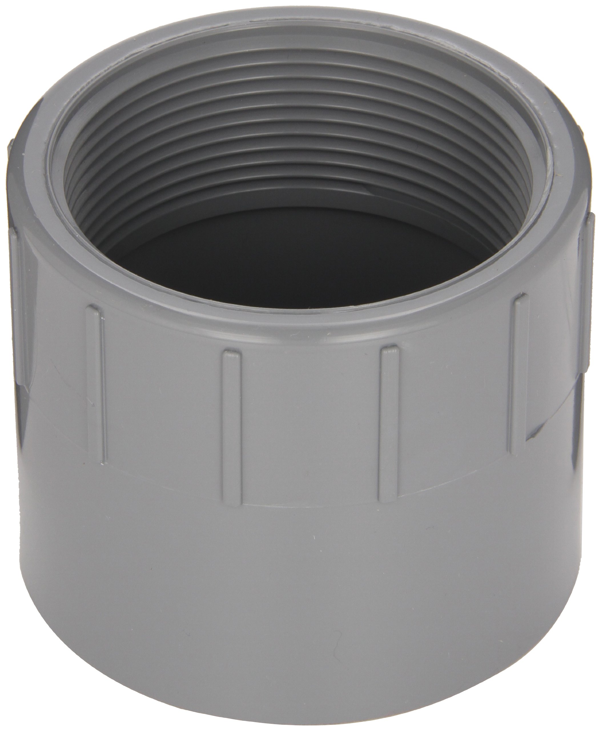 Spears 835-C Series CPVC Pipe Fitting, Adapter, Schedule 80, 1-1/2