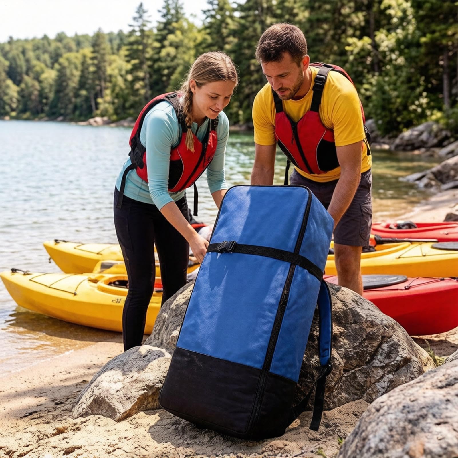 Mochila Para Paddle Board Mochila Impermeable de Gran Capacidad para | con Correa de Hombro Ajustable para Viaje de Paddle Surf Surf Remo Paddleboarding