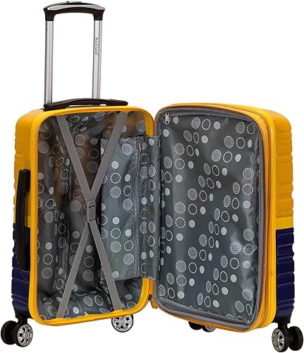 Miniatura 9 de Rockland - Equipaje Melbourne rígido y expandible de ruedas giratorias, Azul marino de dos tonos.), F145-2TONENAVY