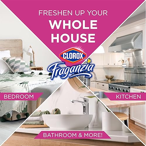 Miniatura 3 de Clorox Fraganzia - Ambientador en aerosol con aroma a explosión de cereza, 20 onzas, tamaño extra de larga duración, ambientador de ambiente de 20
