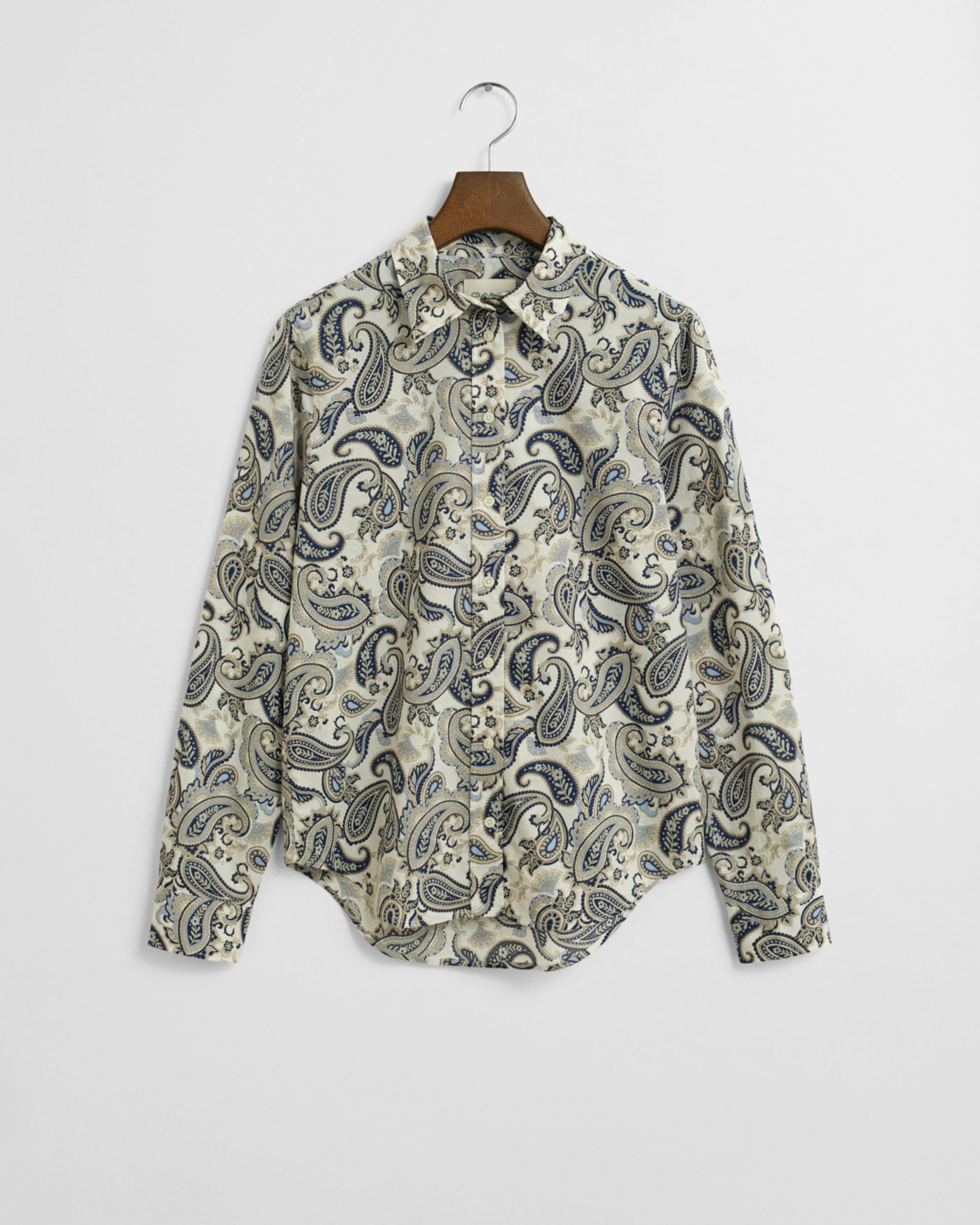 GANT Damen Reg Paisley Cot Voile Shirt Bluse