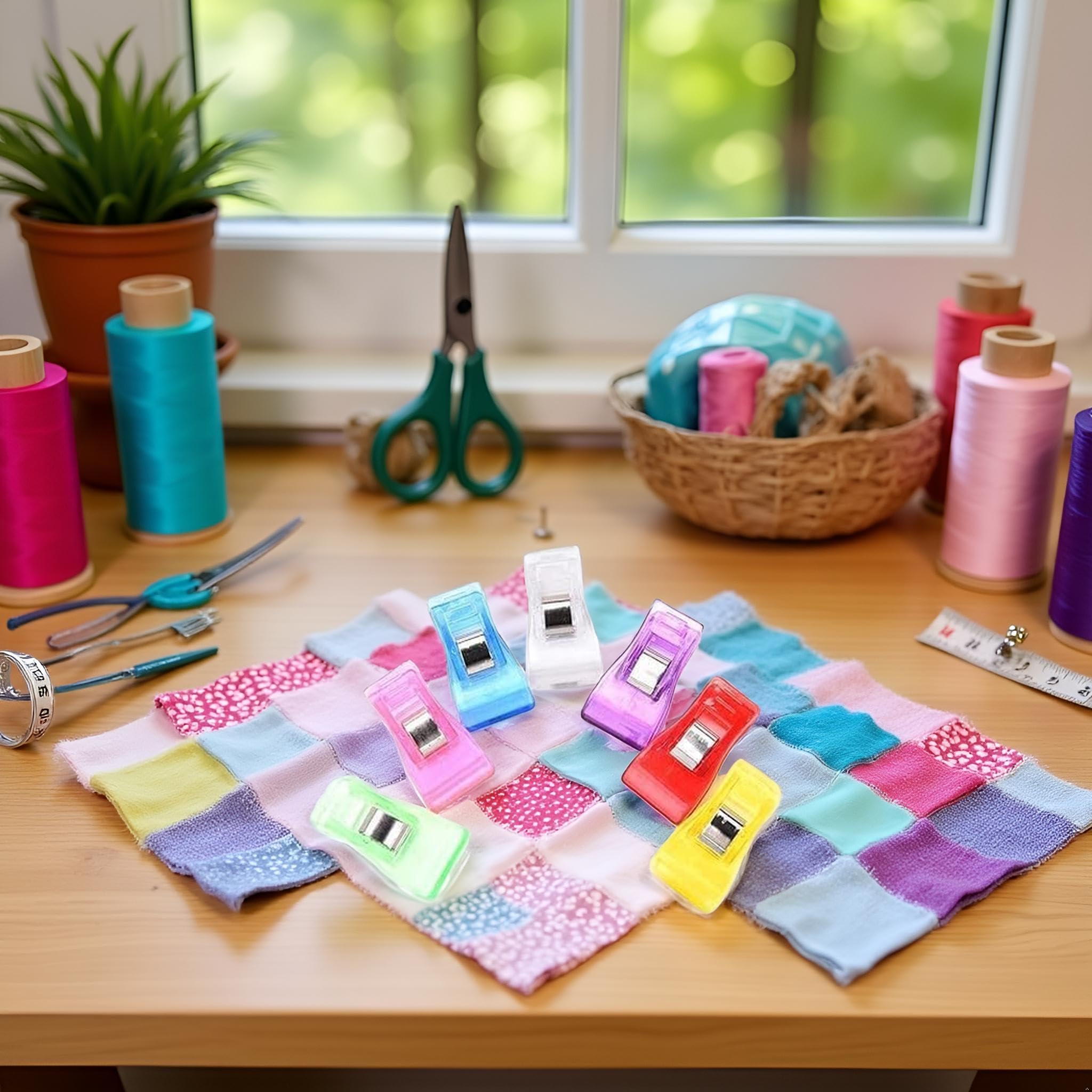 100ST) Clips voor naaien en quilten, knutselclips, naai-/quiltaccessoires