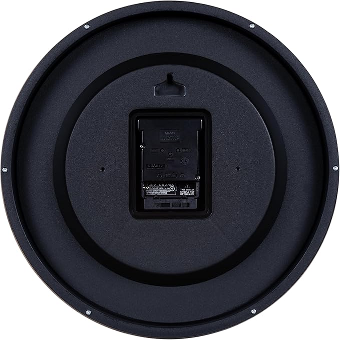 Reloj de Pared Analógico Atómico La Crosse Technology Madera Nogal 12.8 pulg miniatura 4