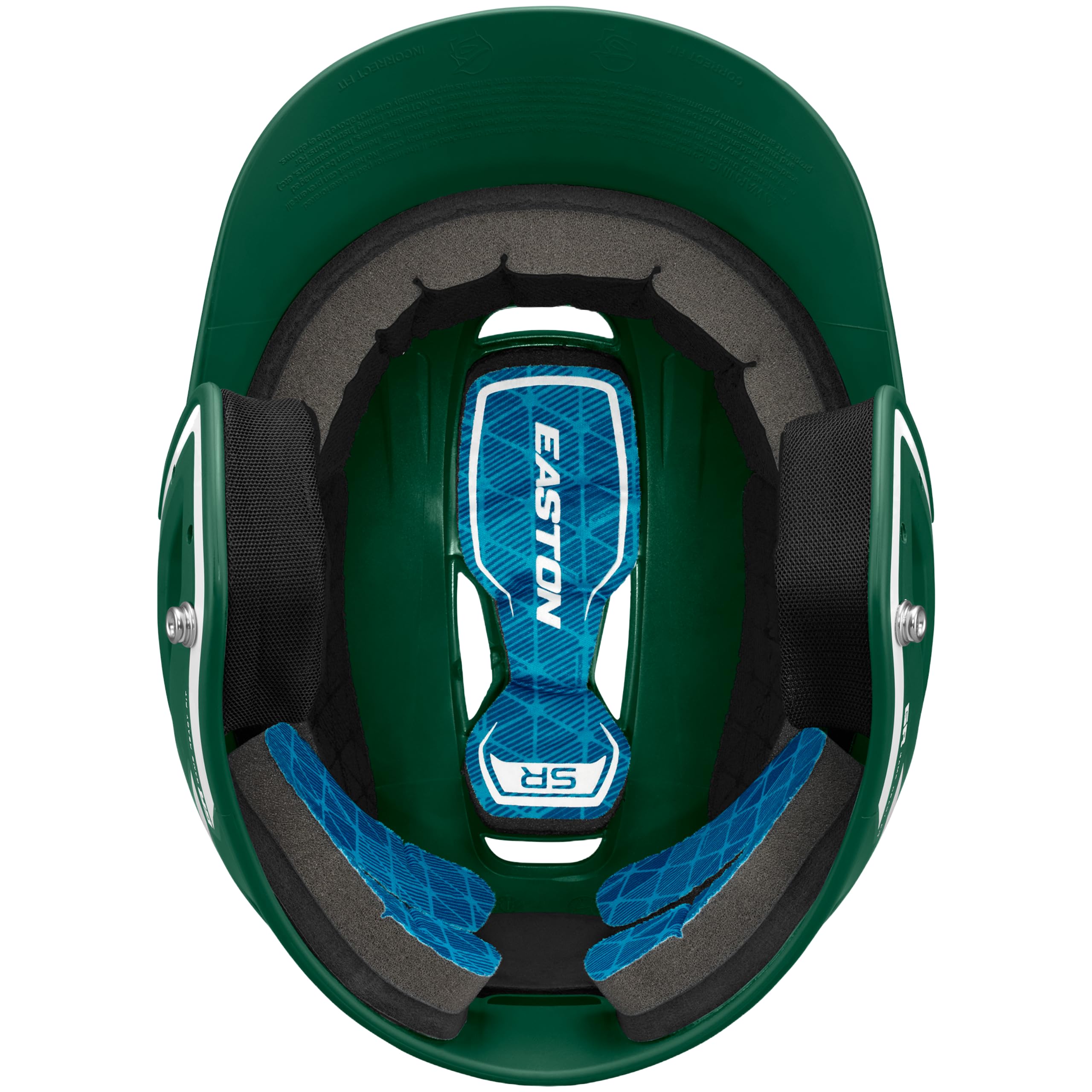 Casque Easton Z5 Jr Baseball/softball - Noir Mat/blanc - Taille 6 3/8 à 7 1/8