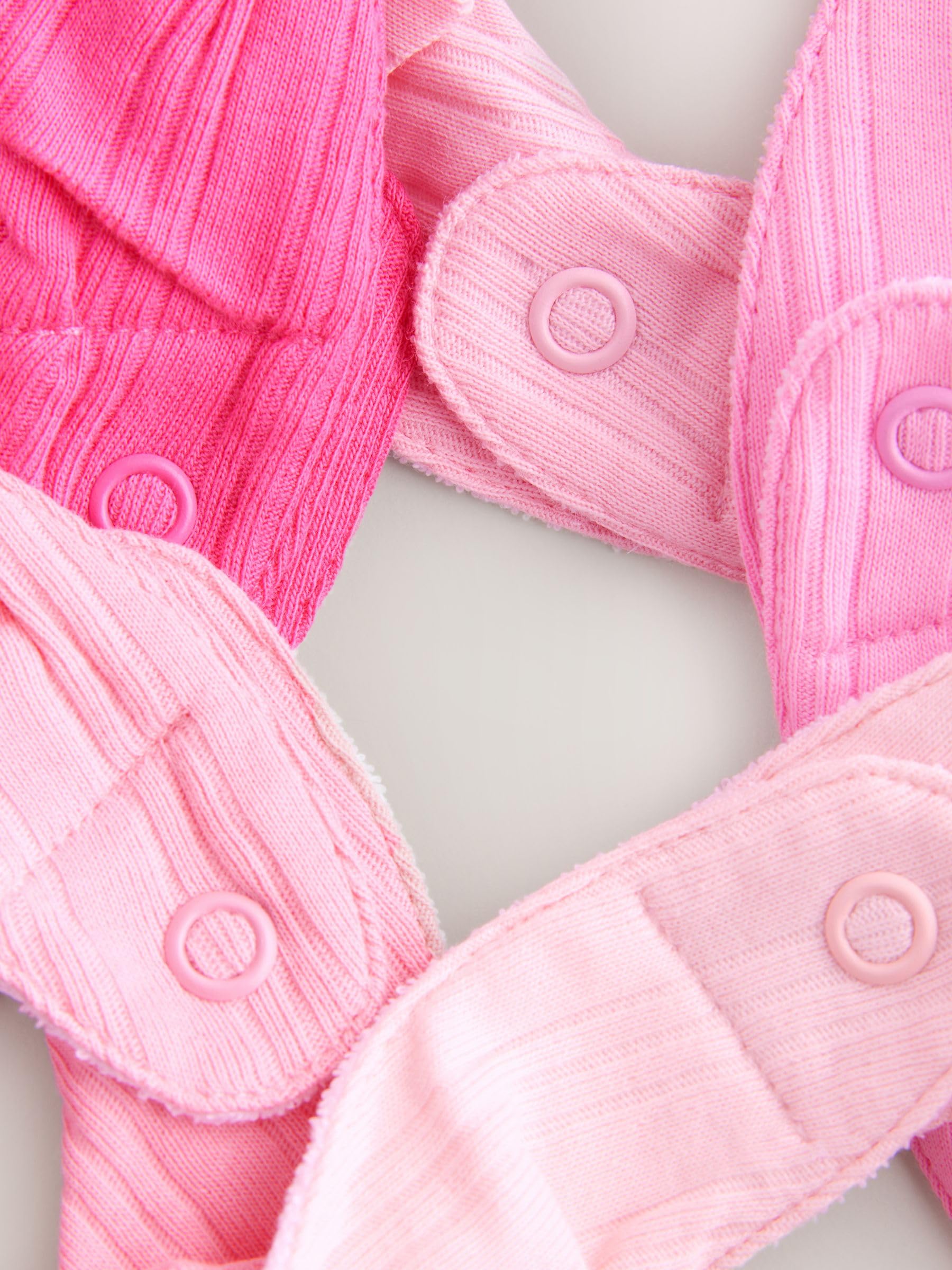 NEXT Bébé fille Bavoirs dentition 100% coton lot de 5
