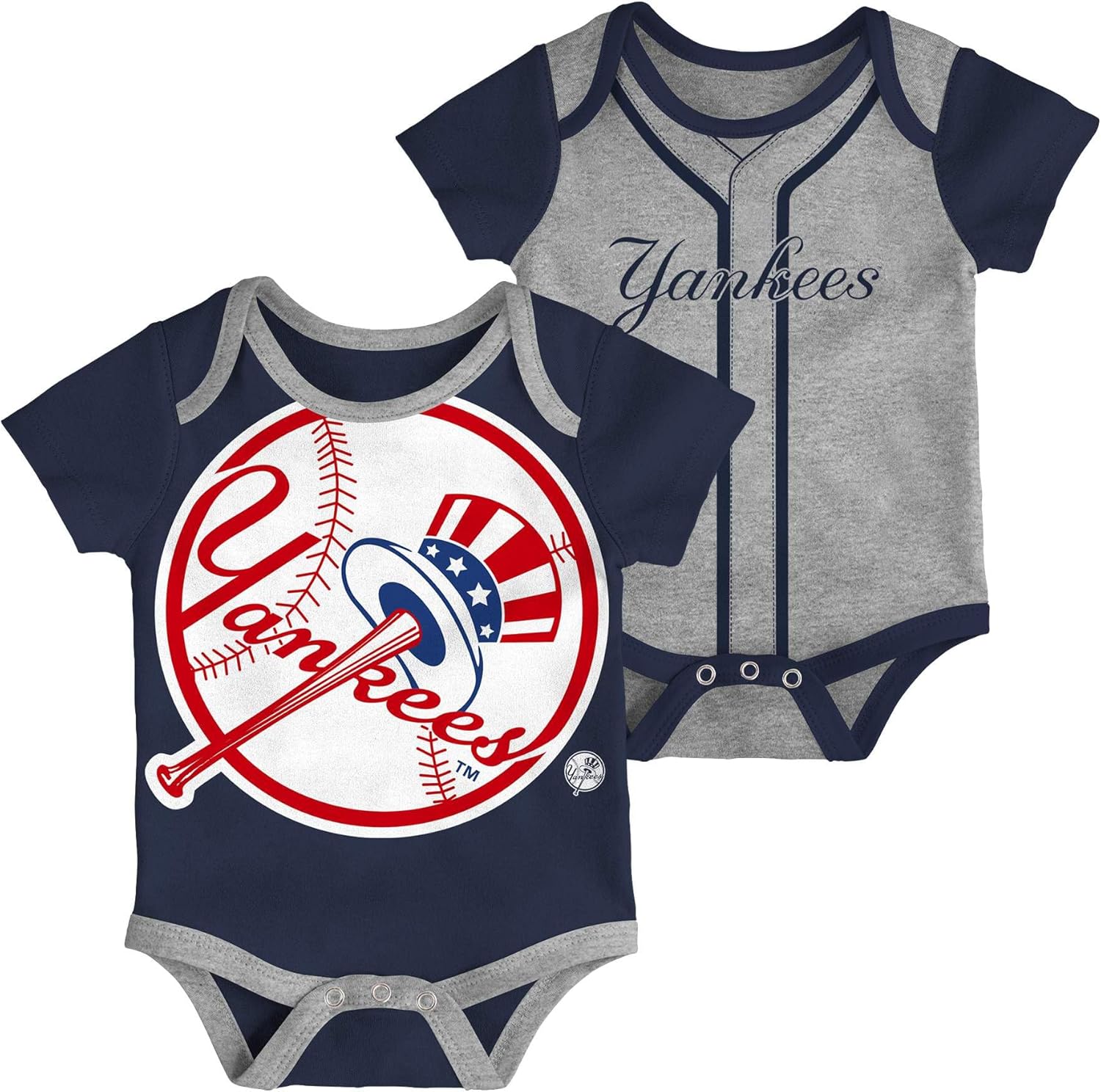 Outerstuff MLB Newborn & Infants 0-24 Months 2 Piece Team Graphic Creeper Bodysuit Romper Set