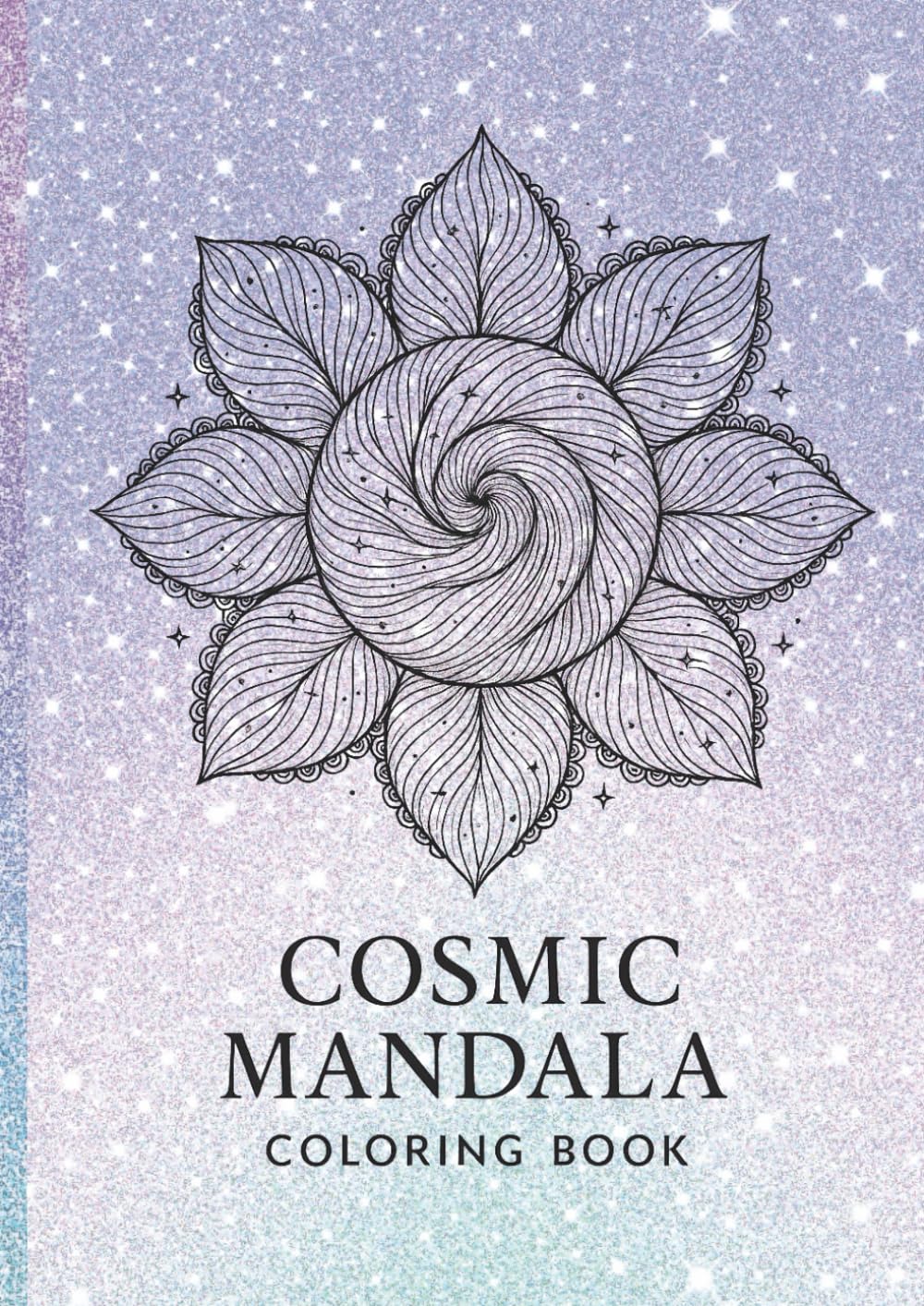 Cosmic Mandala Coloring Book
