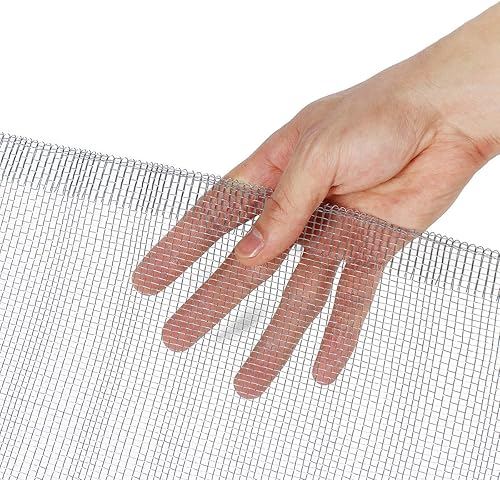 Miniatura 8 de Tela de hardware de 24 pulgadas x 50 pies, malla de alambre de 18 de pulgada, calibre 27, material galvanizado en caliente, valla de alambre para