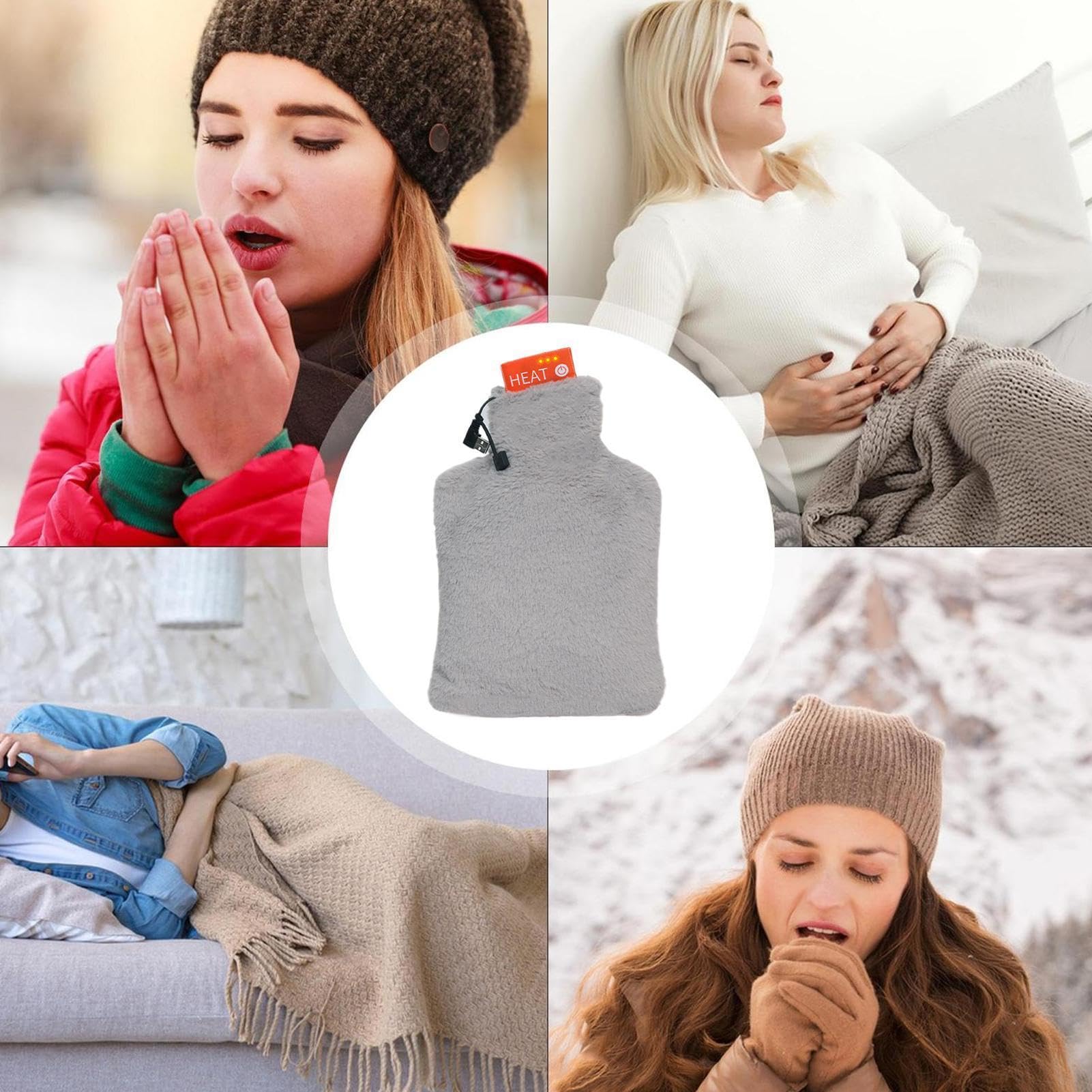 Bouillotte USB Plug in avec 3 réglages de température