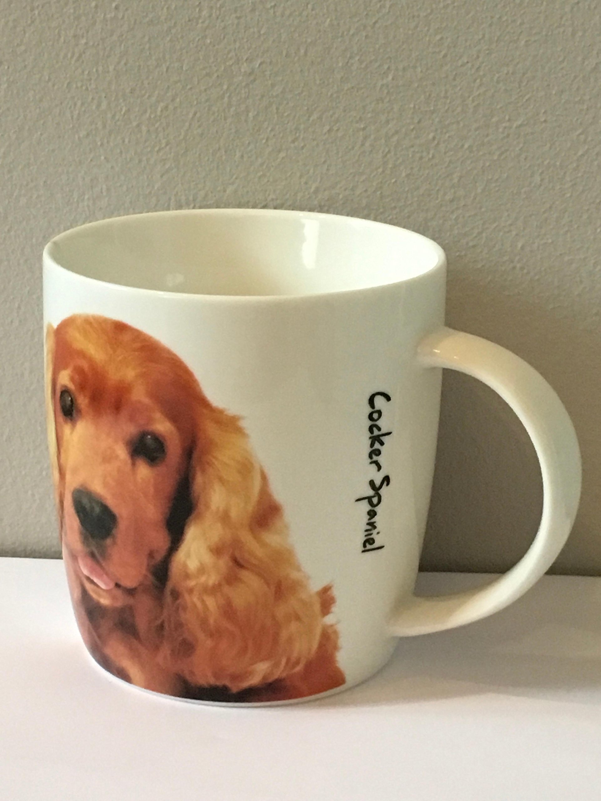 Royal County White Cocker Spaniel Mug | Ceramic | Coffee Mug | 13Cm X 1Cm