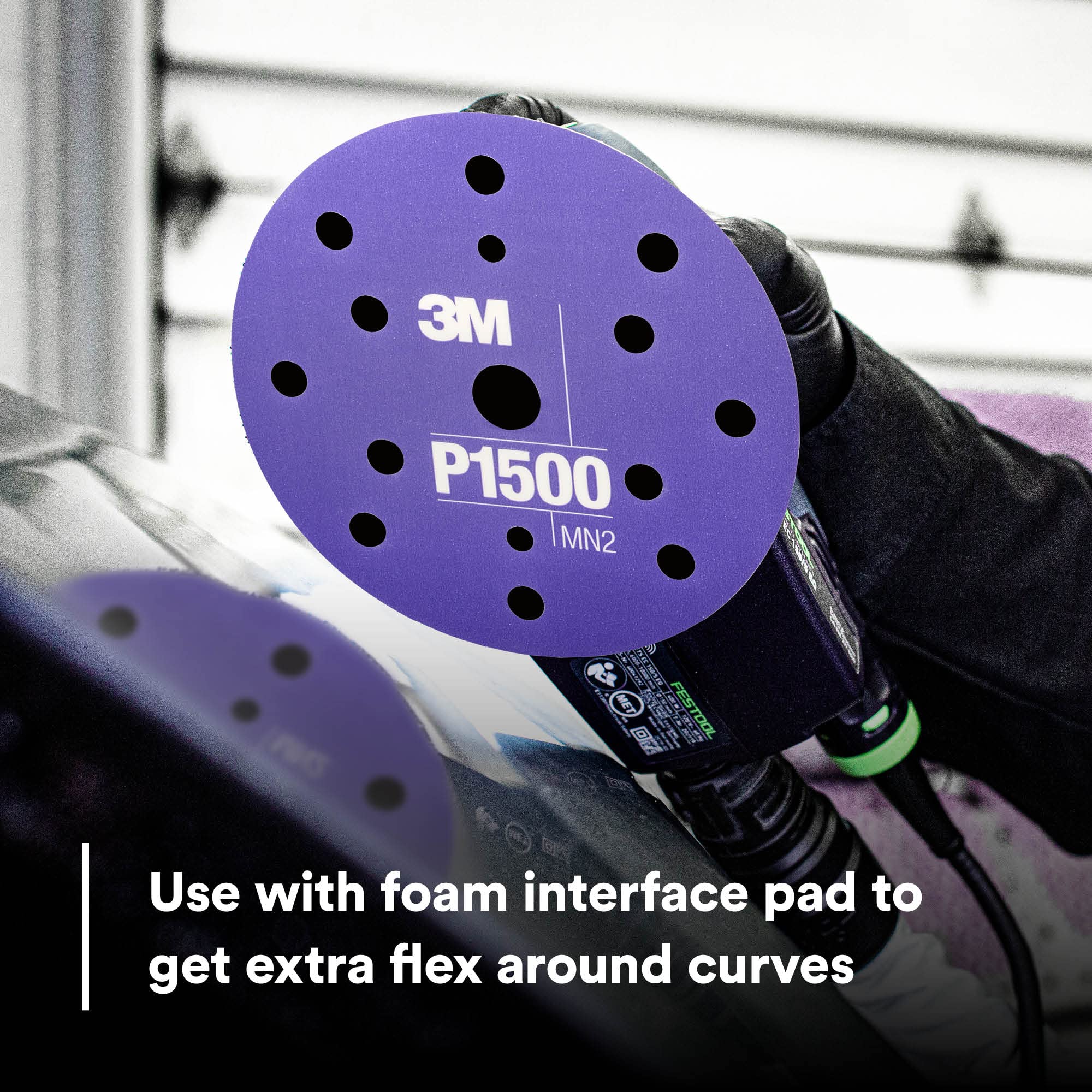 Amazon.com: AMAPR 3M Hookit Flexible Abrasive Disc 34409, 6 in