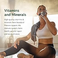 Vista 6 de Standard Process Ferrofood - Blood Health Supplement - Enzyme Support with Vitamins B12, C, & Iron - Non-Dairy & Non-Soy - 150 Capsules (40 Servings)